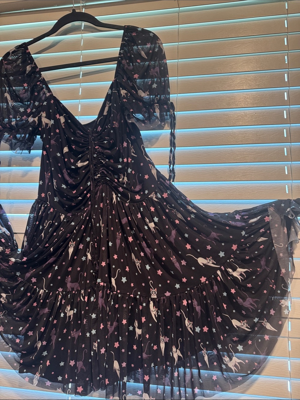 Blackmilk Tiered Midi Dress